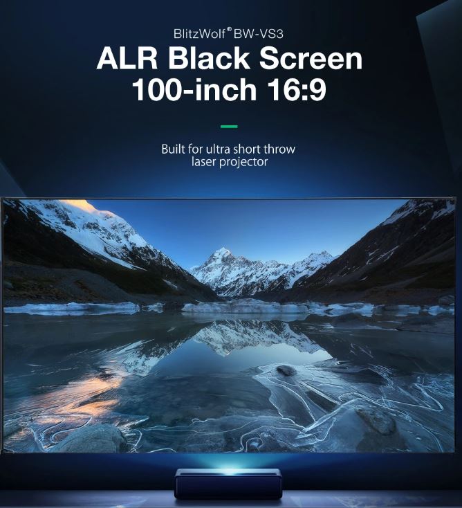 BW-VS3: Πανί... ΠΑΝΑΡΑ από την BlitzWolf για υψηλού επιπέδου θέαση ταινιών στο σπίτι