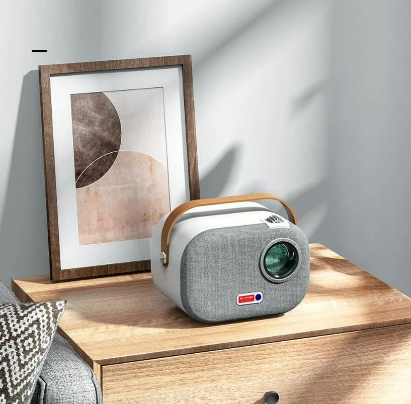 BlitzWolf BW-V2: Στυλάτος και φορητός προβολέας, με Android 9.0 και 200ANSI Lumens στα 122.9€!