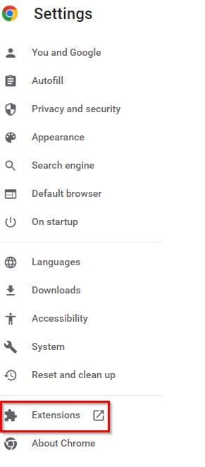 Επεκτάσεις προγράμματος περιήγησης Chrome