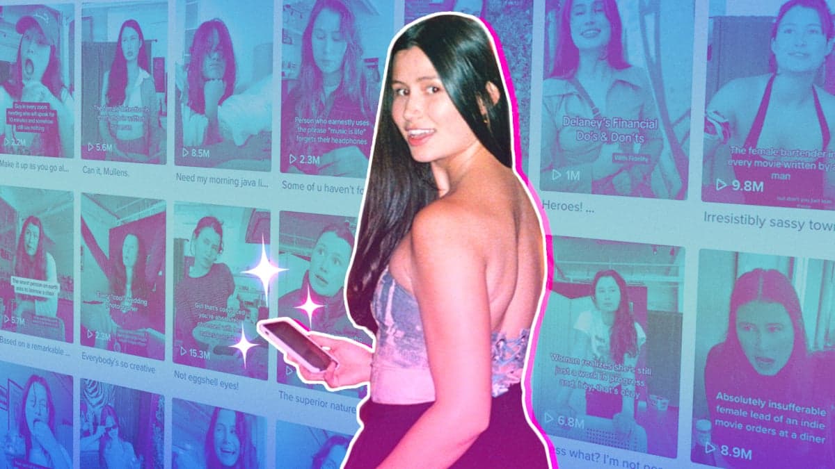 Delaney Rowe, TikTok's favorite Female Lead, talks cringe comedy, loneliness, and rom coms