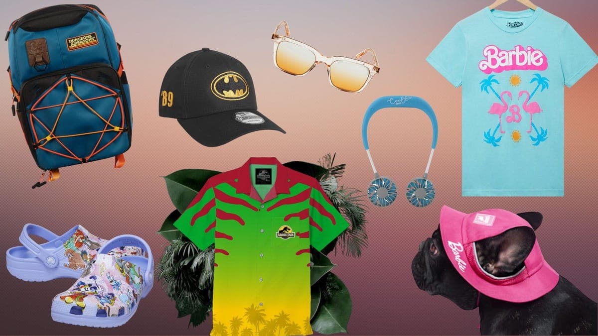 Fandom Gear for Summer Travel: Disney, Jurassic Park, Barbie
