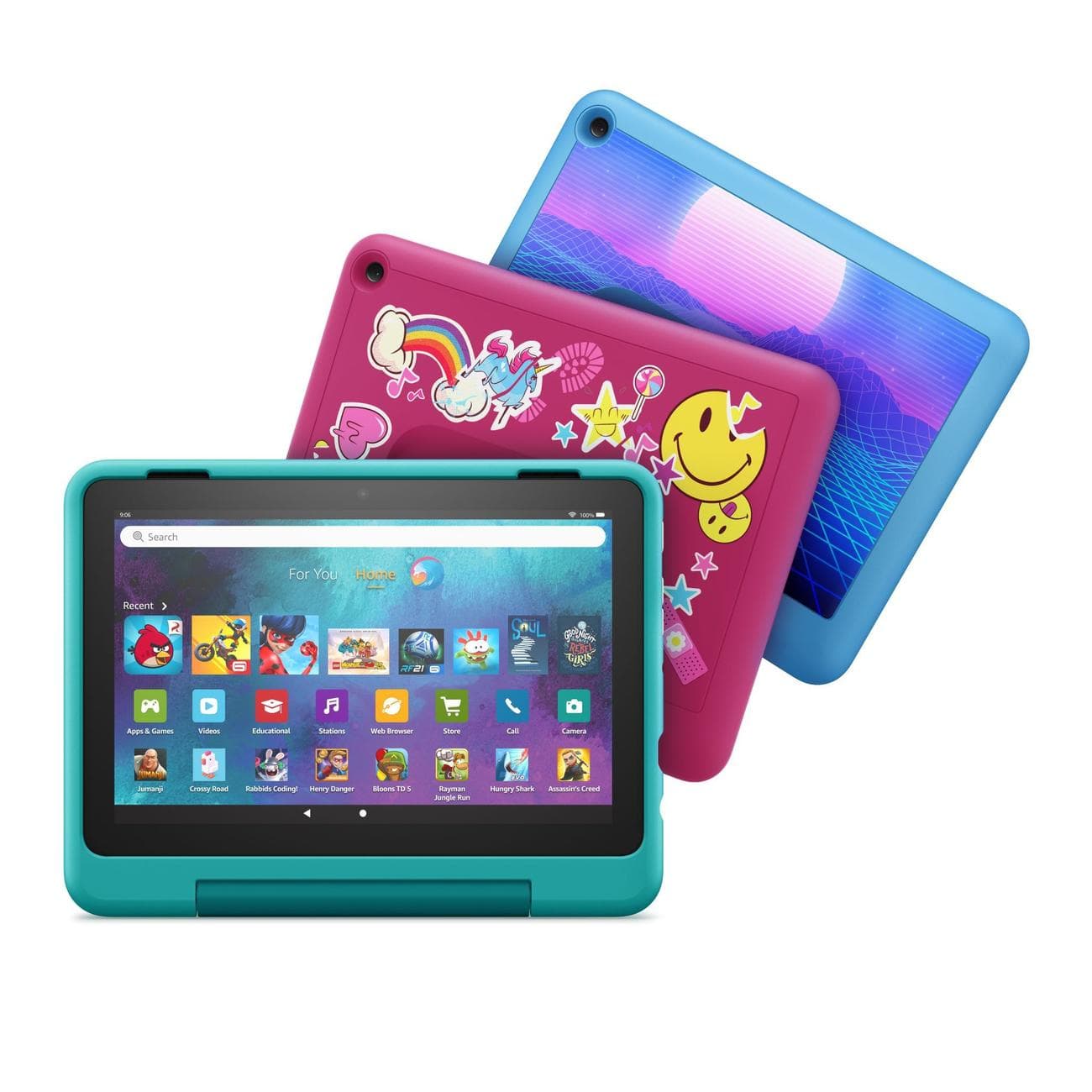 Fire HD 8 Kids Pro, Όλα τα χρώματα