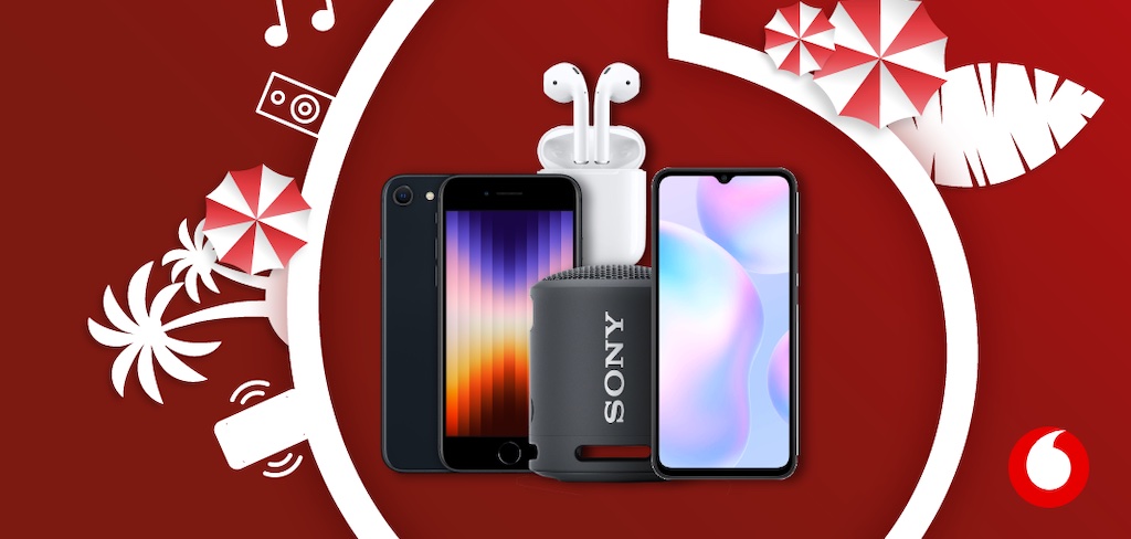 Flex καλοκαίρι με εκπτώσεις έως -40% smartphones και αξεσουάρ ήχου από τη Vodafone