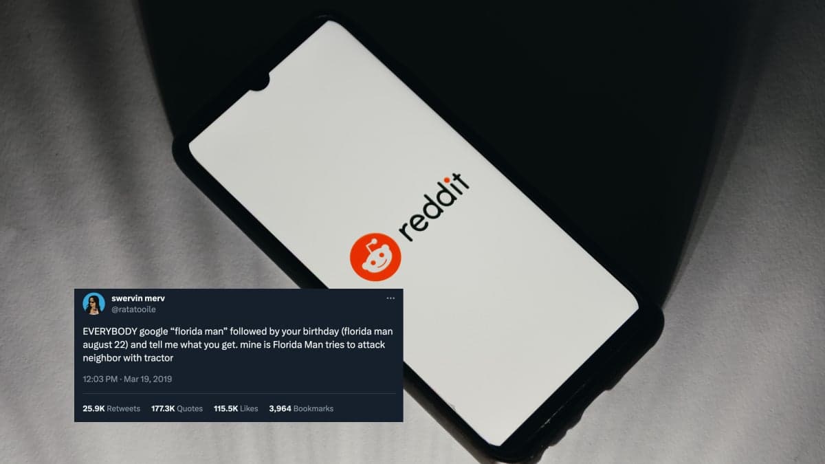 Florida Man birthday Reddit meme: What it is and how to try it