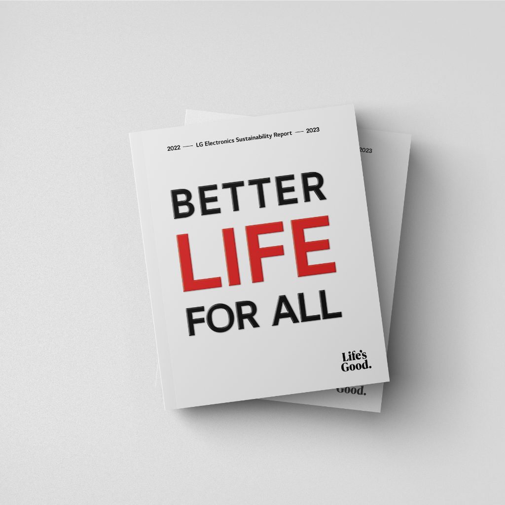 H LG ΠΑΡΟΥΣΙΑΖΕΙ ΤΗΝ ΕΚΘΕΣΗ ΒΙΩΣΙΜΟΤΗΤΑΣ ΓΙΑ ΤΗΝ ΠΕΡΙΟΔΟ 2022-2023 - Digitaltvinfo.gr
