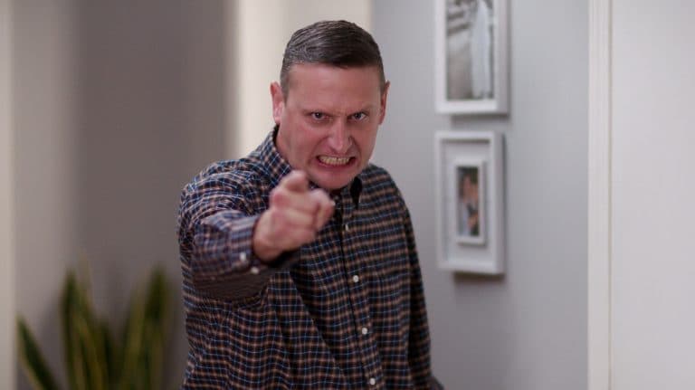 Tim Robinson as Tim in episode 302 of I Think You Should Leave.