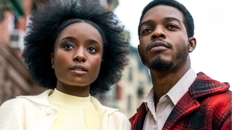 KiKi Layne and Stephan James in If Beale Street Could Talk.