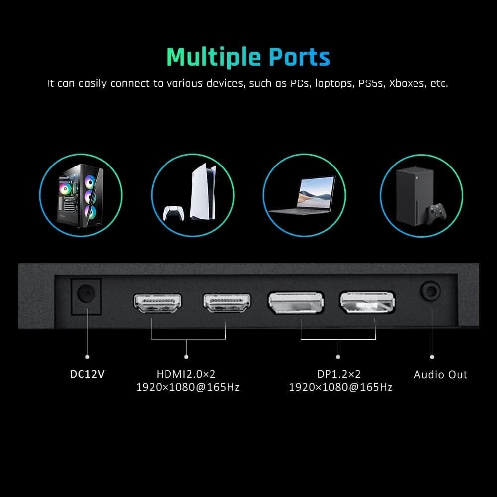 [#Ιστορικό_χαμηλό] KTC H24T09P : Gaming Monitor 24", με Full HD ανάλυση, και IPS Panel με 1ms response time(MPRT) και 165hz refresh rate, στα 118.3€!