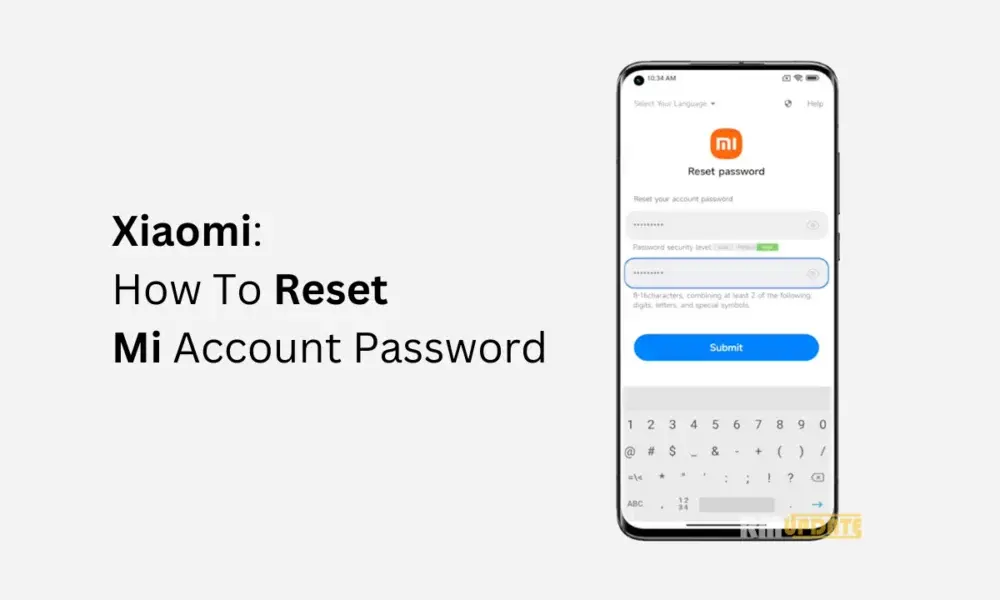 Πώς να επαναφέρετε τον κωδικό πρόσβασης του λογαριασμού Mi;
