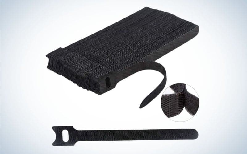 Newlan Reusable Cable Ties is the best budget cable management for desks.