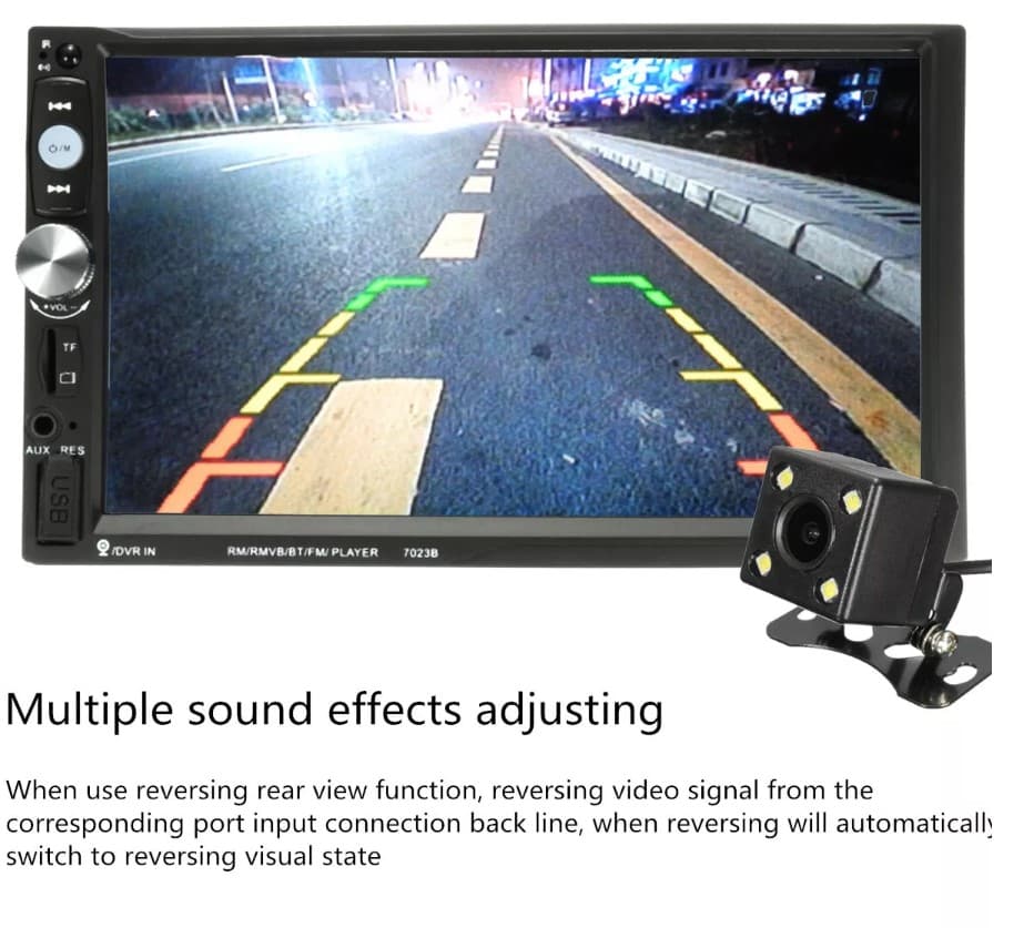 iMars 7023B : 2 DIN οθόνη αυτοκινήτου με 7" οθόνη αφής στα 30.3€!