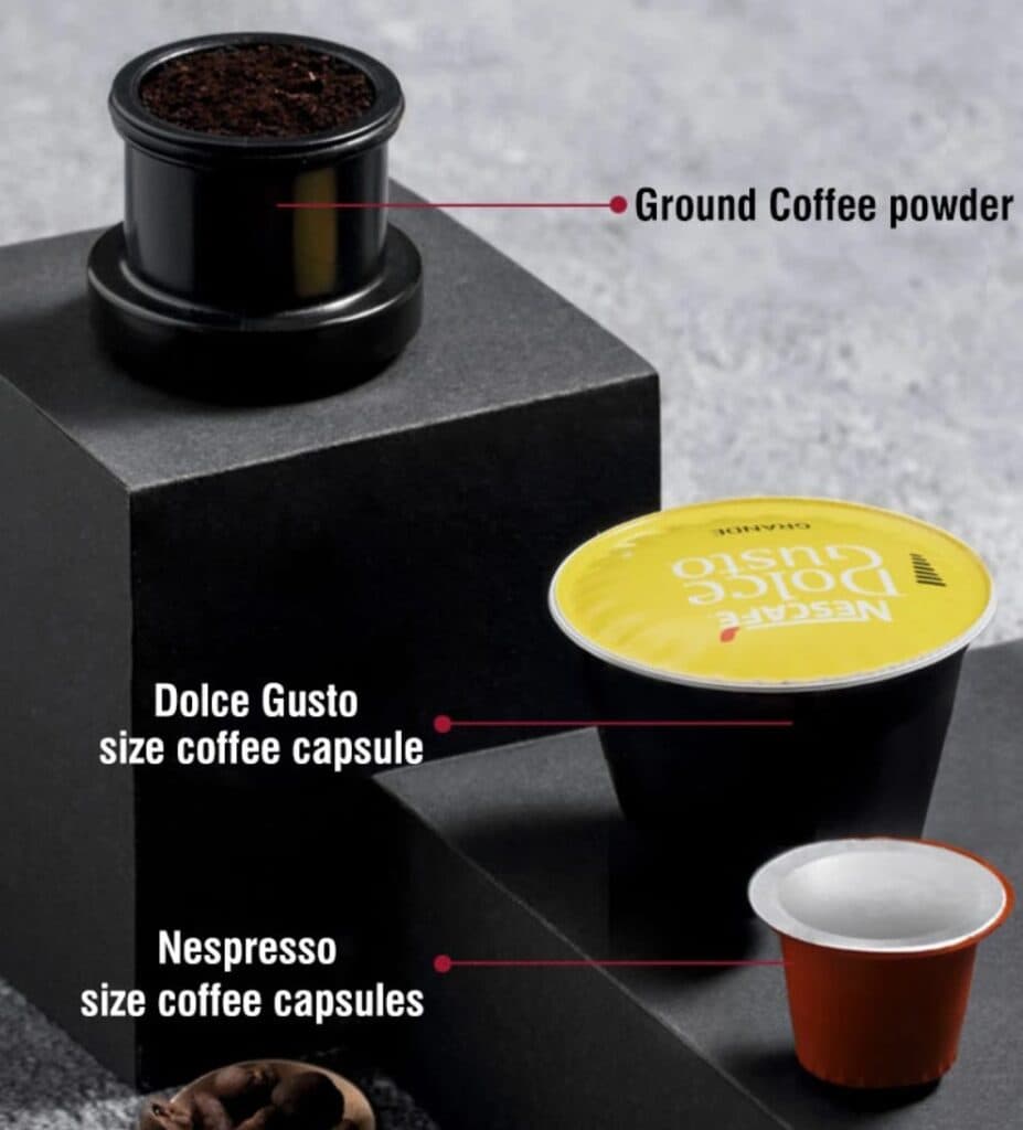 HiBREW H4A : Μια φορητή μηχανή εσπρέσο, συμβατή με Nespresso και Dolce Gustο κάψουλες ή και χύμα καφέ, με 65.5€!!