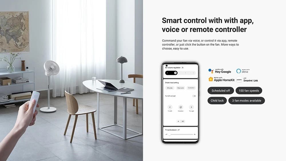 Xiaomi Smartmi Air Circulator : Ασύρματος ανεμιστήρας/ανακυκλωτής με 24 ώρες αυτονομίας, μεταβλητή ταχύτητα και έλεγχο απο εφαρμογή!