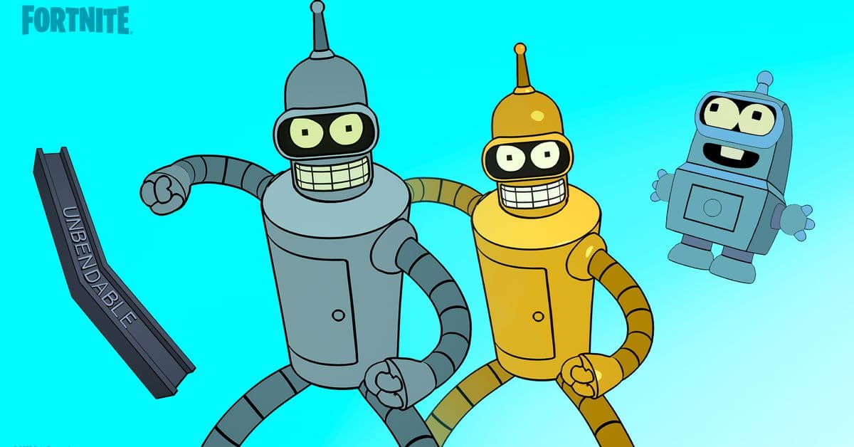 The Futurama crew touches down in Fortnite