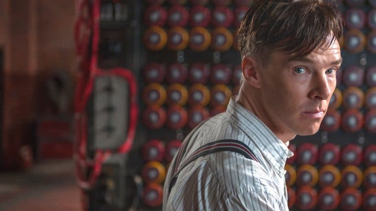 Benedict Cumberbatch in The Imitation Game.