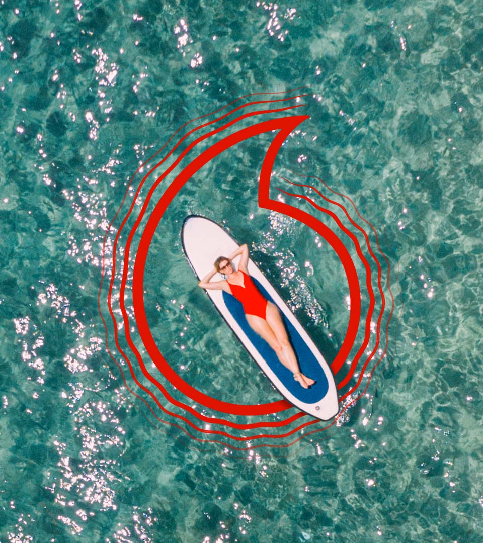 Vodafone: Διακοπές με απεριόριστα data