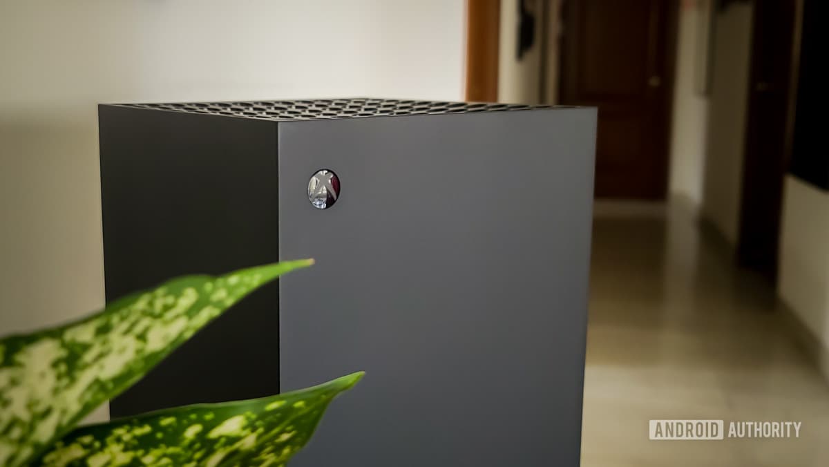 Xbox Series X on table 4