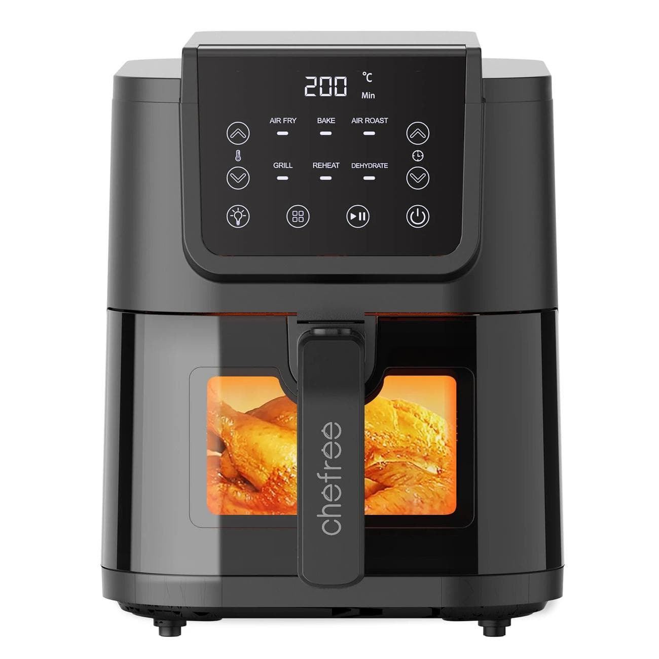 Chefree AFW01 : Air Fryer με δοχείο 5L και παράθυρο για να βλέπεις τι γίνεται μέσα, στα 81.9€ απο Ευρώπη