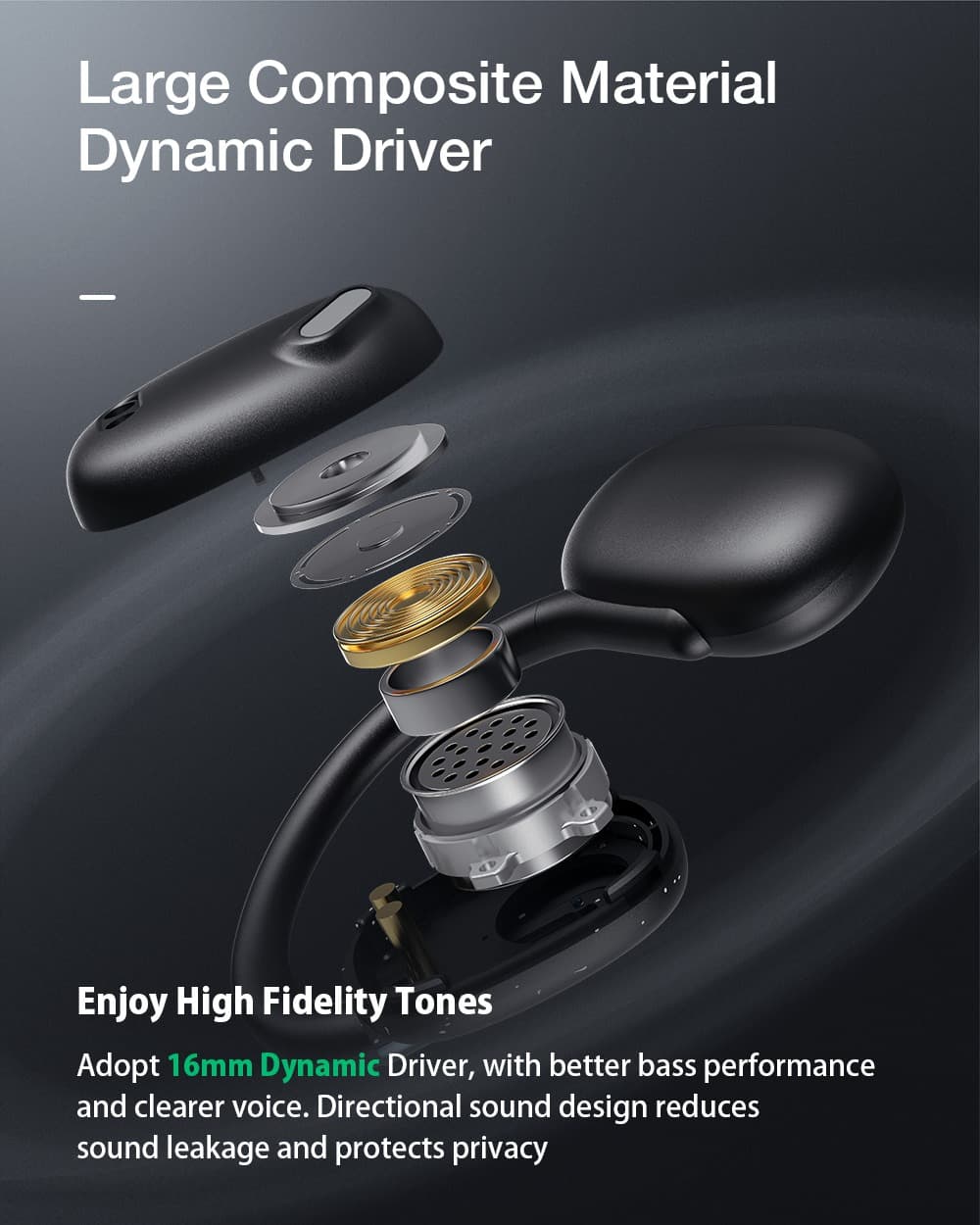 , BlitzWolf BW-CD101 : Ασύρματα Open Ear ακουστικά, με μεγάλη αυτονομία και ENC στα 21.4€!, TechWar.gr