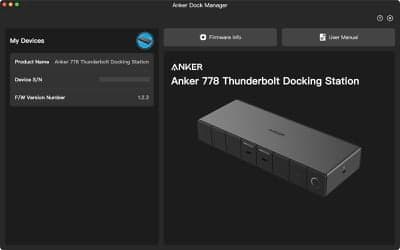 anker dock manager