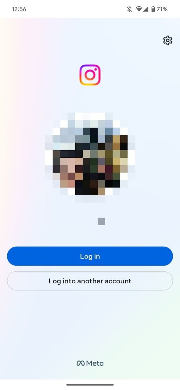 στιγμιότυπο οθόνης της σελίδας λογαριασμού σύνδεσης νημάτων