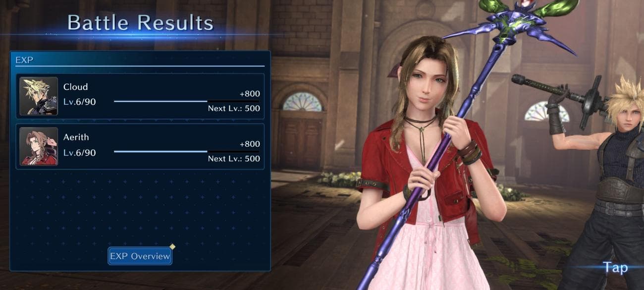 Προεπισκόπηση γραφικών μηχανών μάχης στο Final Fantasy VII: Ever Crisis