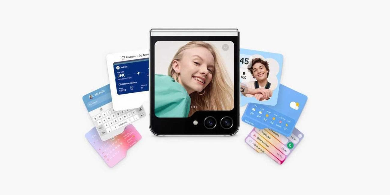 απόδοση οθόνης galaxy z flip 5