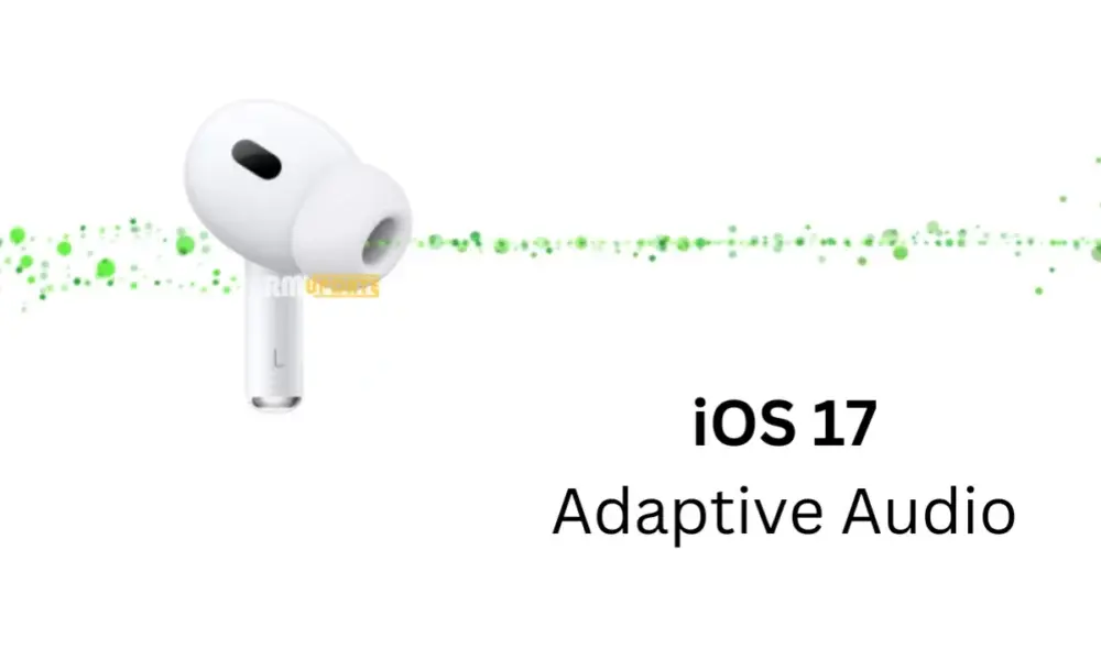 Προσαρμοστική δυνατότητα ήχου, Δείτε πώς να λειτουργεί στα AirPods Pro
