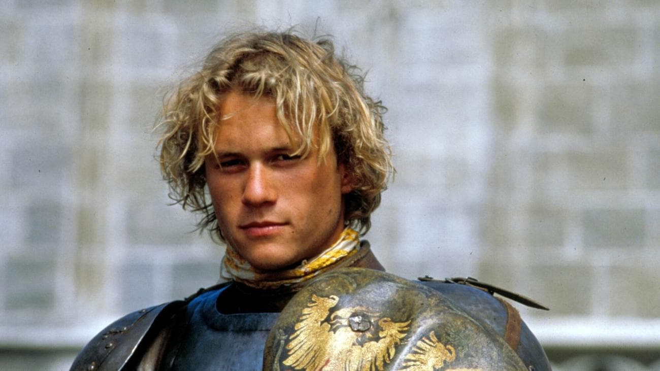 Heath Ledger in "A Knight's Tale." 