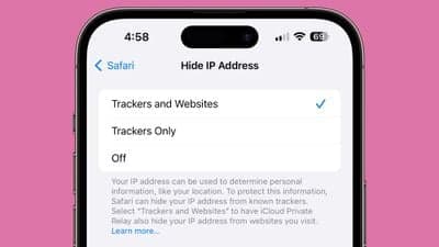 ios 17 safari απόκρυψη διεύθυνσης ip