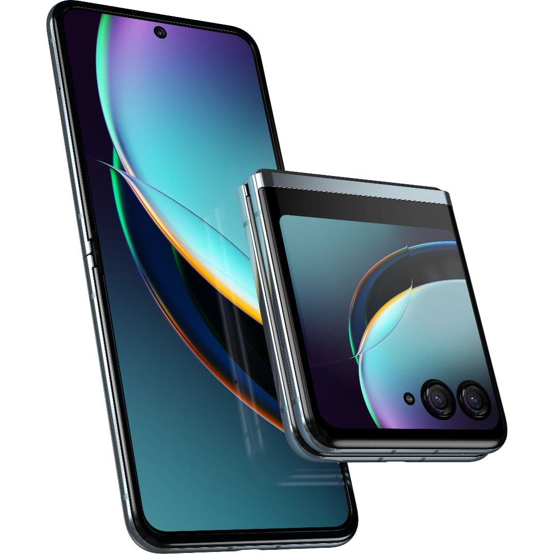 Moto Razr+ (2023) σε Glacier Blue