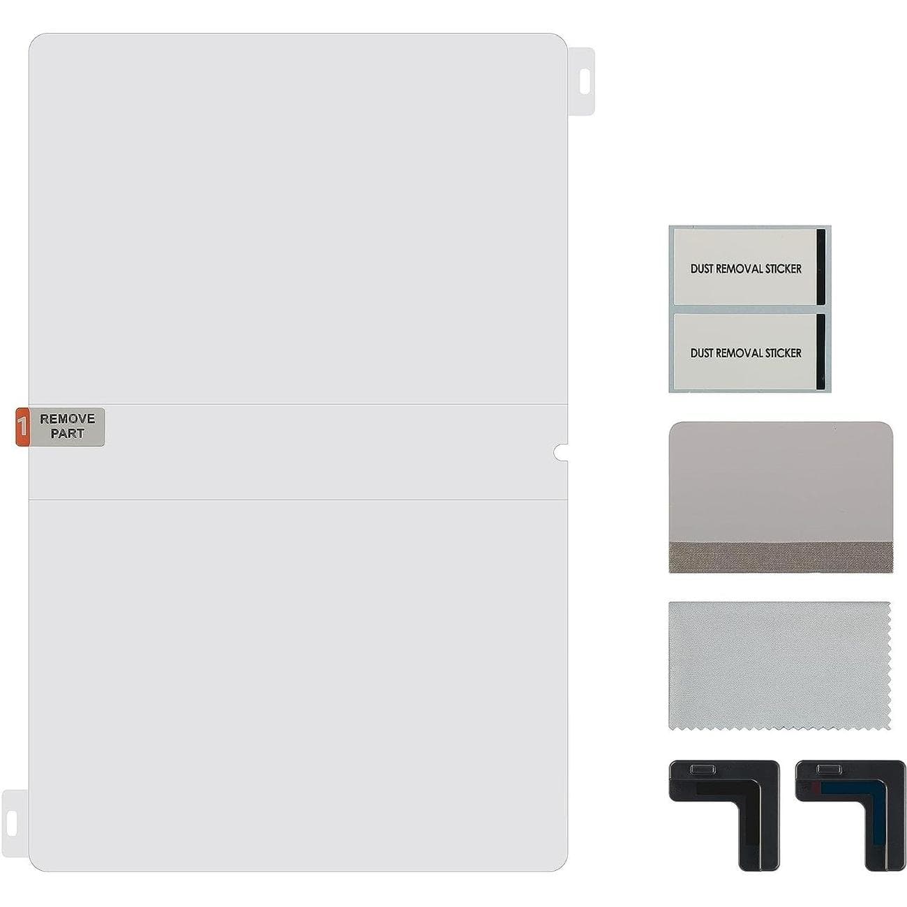 Προστατευτικό οθόνης Samsung Galaxy Tab S9+ σε λευκό φόντο