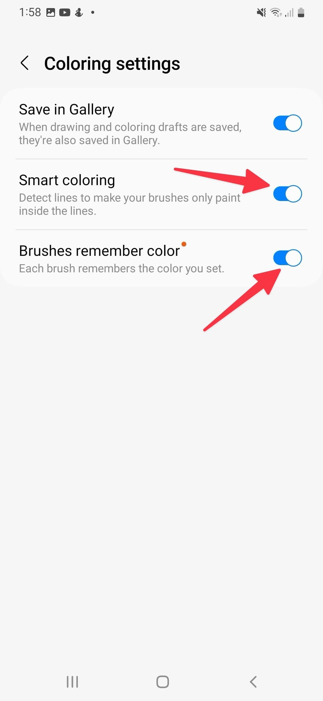 έξυπνος χρωματισμός PENUP
