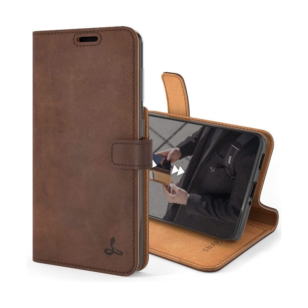 Vintage πορτοφόλι snakehive για το galaxy s21 plus