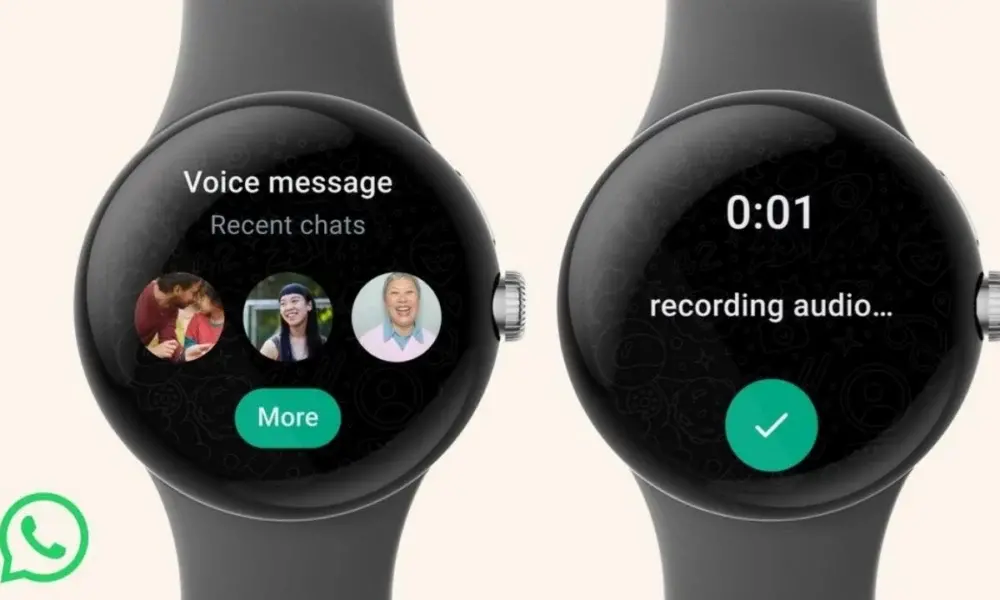 whatsapp wear os smartwatch