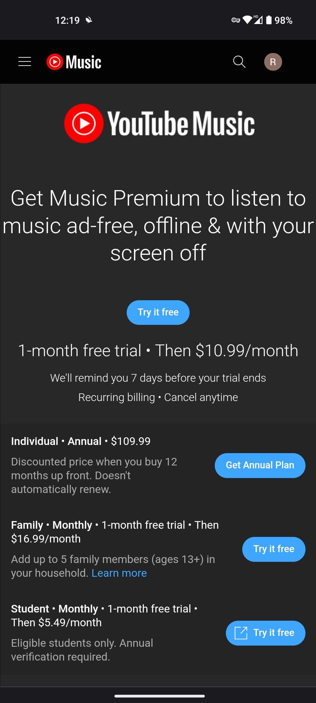 YouTube-Music-new-US-pricing