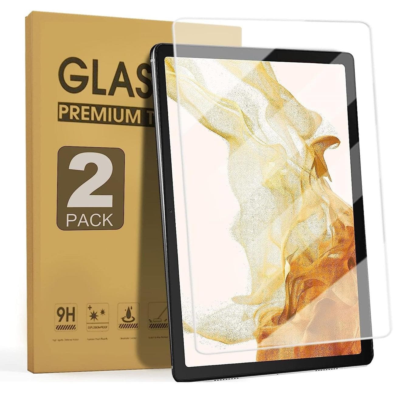 Προστατευτικό οθόνης ZenRich σε λευκό φόντο