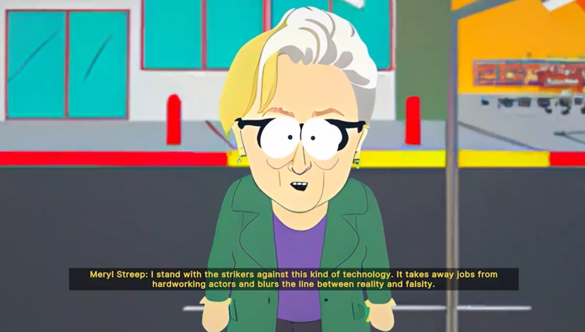 Ίσως η επίδειξη ενός πλαστού τηλεοπτικού επεισοδίου που δημιουργήθηκε από AI κατά τη διάρκεια μιας απεργίας συγγραφέων είναι κακή ιδέα
