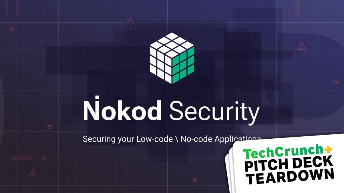 Δείγμα seed pitch deck: Κατάστρωμα 8 εκατομμυρίων $ της Nokod Security
