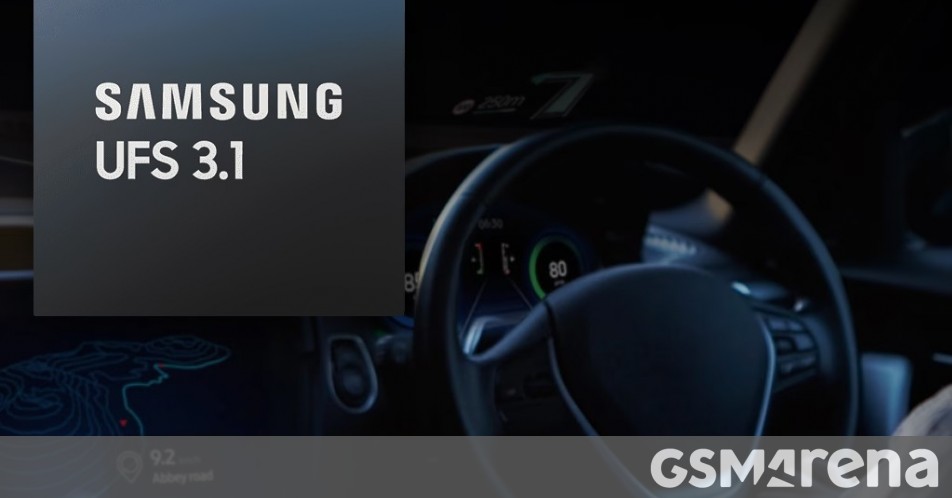 Η Samsung αποκαλύπτει το Automotive UFS 3.1 - πιο γρήγορο και με 33% χαμηλότερη κατανάλωση ενέργειας
