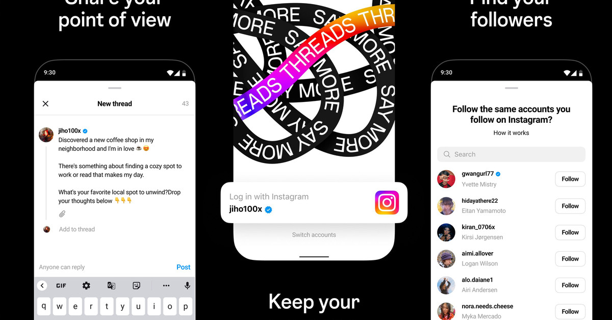Ο ανταγωνιστής της Meta στο Twitter, Threads, εμφανίστηκε για λίγο στο Google Play