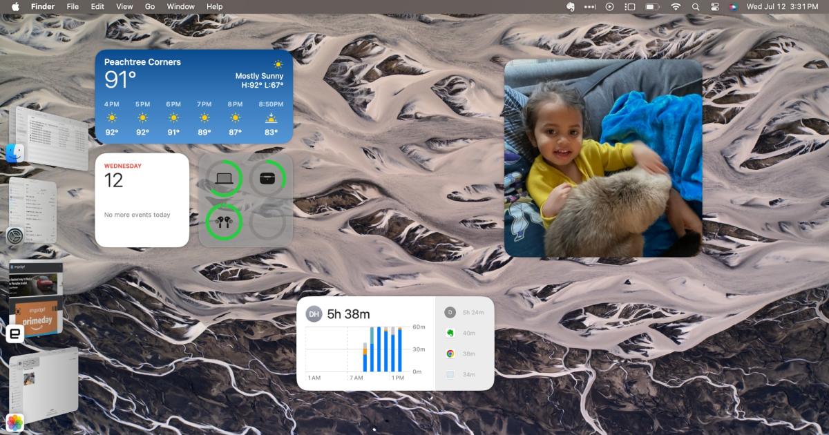 Προεπισκόπηση macOS Sonoma: Για το widget wonks
