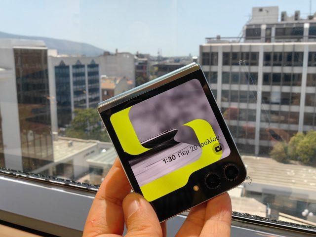 Πρώτη ματιά στο Samsung Galaxy Z Flip5!