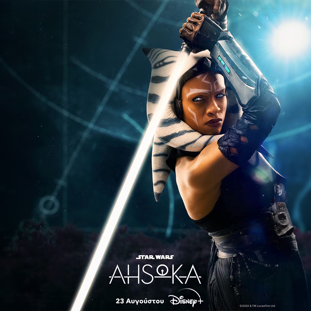 ΤΟ DISNEY+ ΠΑΡΟΥΣΙΑΖΕΙ ΤΟ NEO ΤΡΕΪΛΕΡ ΚΑΙ ΠΟΣΤΕΡ ΤΗΣ ΣΕΙΡΑΣ «STAR WARS: AHSOKA» - Digitaltvinfo.gr