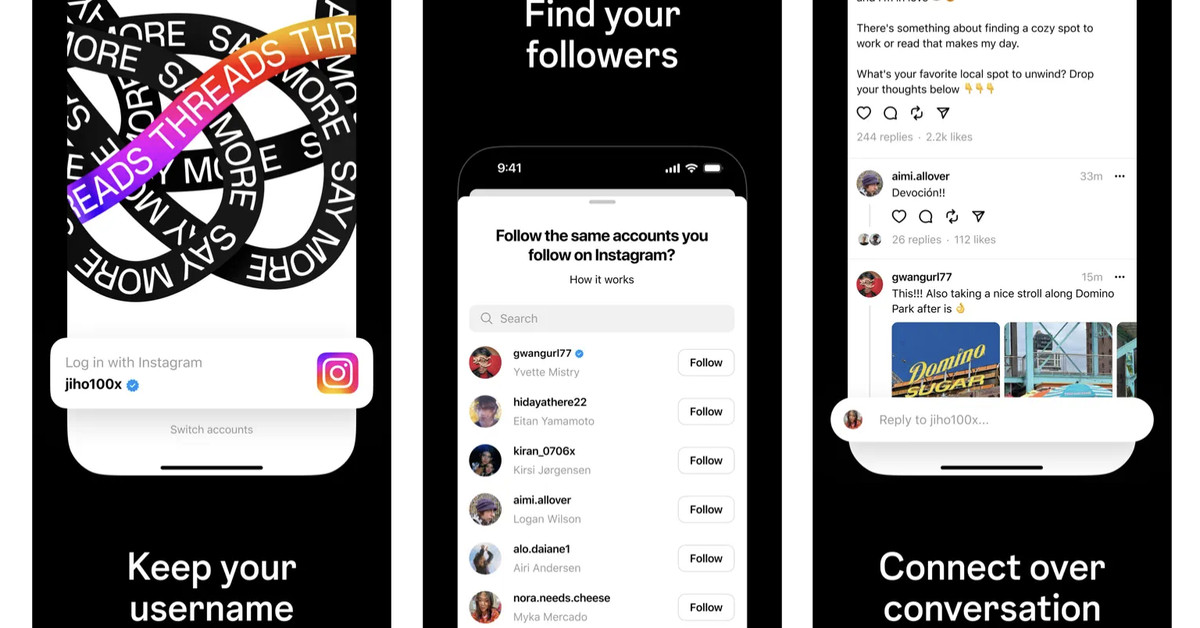 Τα προφίλ νημάτων δεν μπορούν να διαγραφούν χωρίς να καταργηθεί ολόκληρος ο λογαριασμός σας στο Instagram
