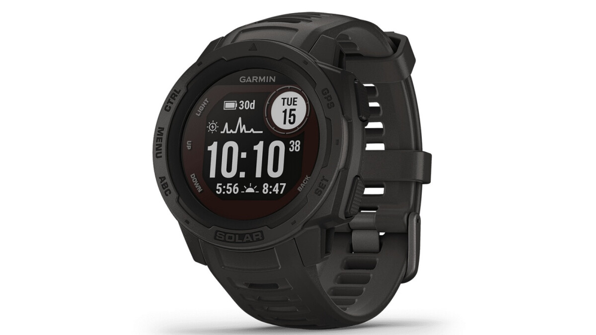 Rugged Garmin Instinct Solar smartwatch with top-notch battery life drops to a crazy low price