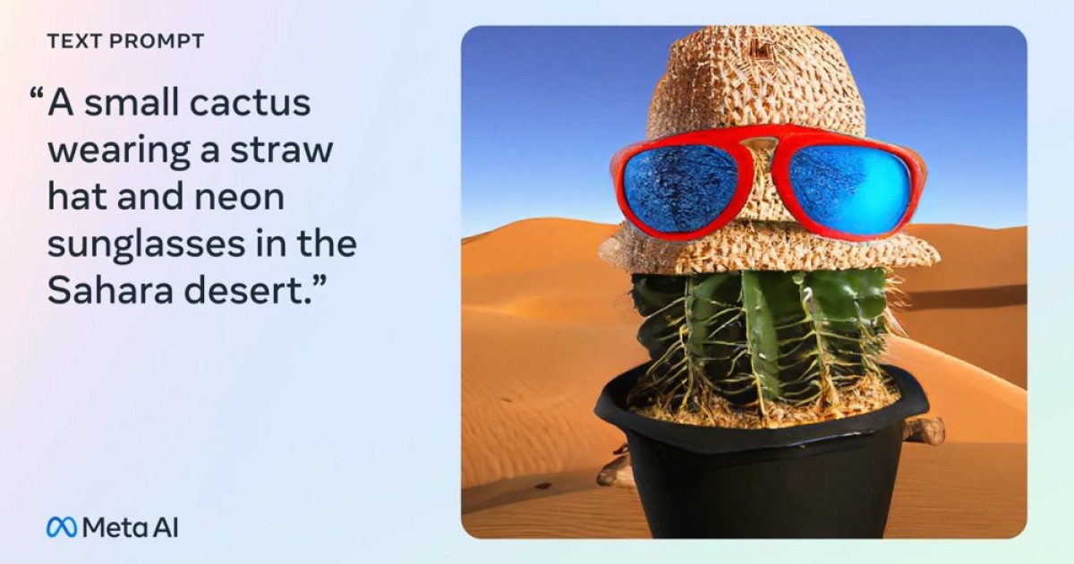 Το νέο AI εργαλείο της Meta για παραγωγή εικόνας από κείμενο