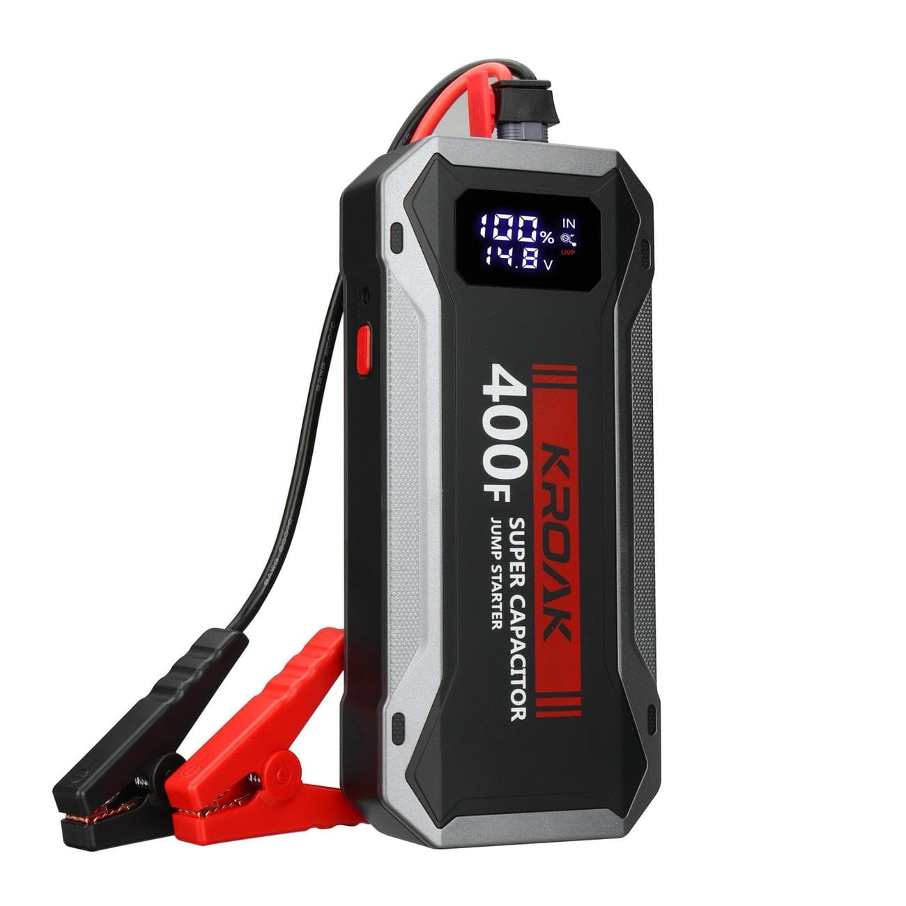 KROAK S300 : To Jump Starter 1200A (που δεν θέλει φόρτιση!) ΧΩΡΙΣ ΜΠΑΤΑΡΙΑ.