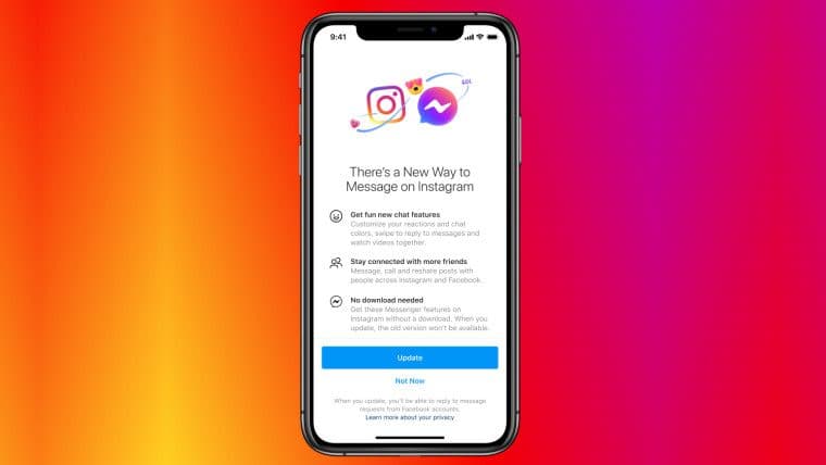 Instagram Facebook Cross-App Messaging