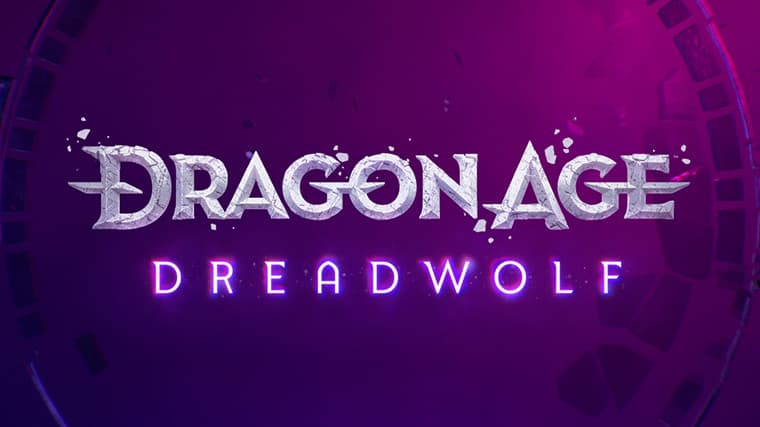 Dragon Age Dreadwolf name on a purple background